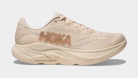 Rincon 4 Womens Running Shoes (Vanilla/Birch) Trail-ready Hoka hiking shoes