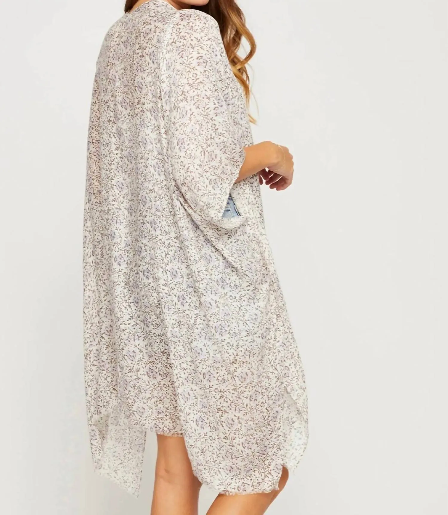 Rosabelle Cover-Up In Lilac Floral