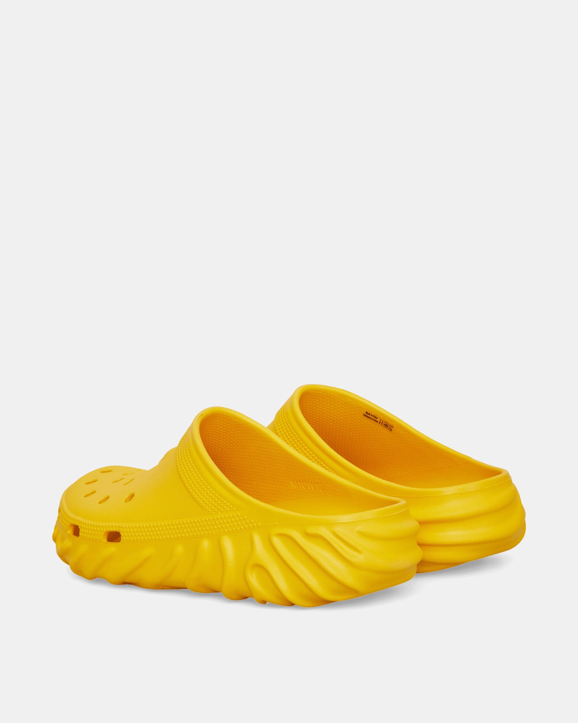 Salehe Bembury Saru Mules Citrine Foam Comfort Clogs