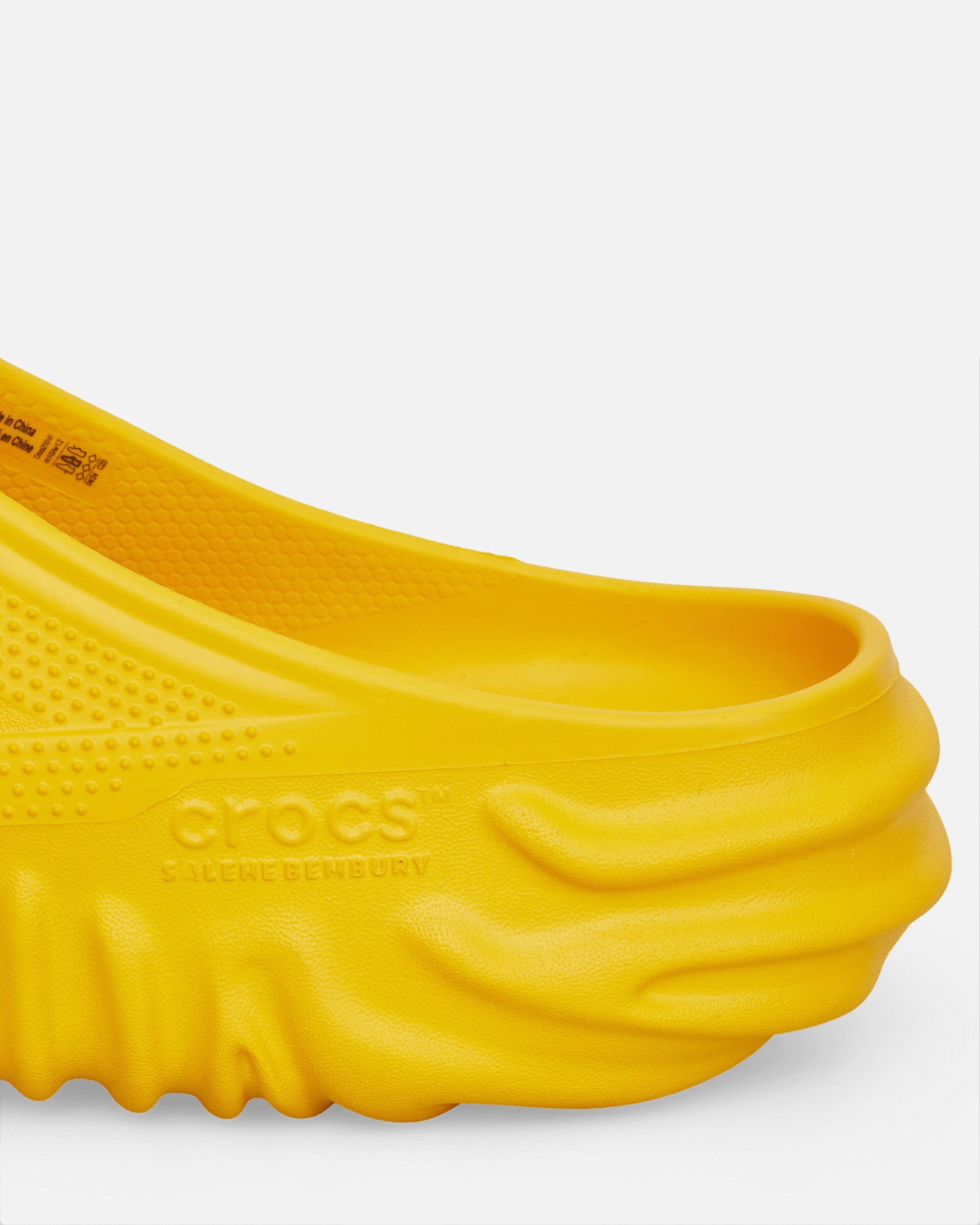 Salehe Bembury Saru Mules Citrine Foam Comfort Clogs