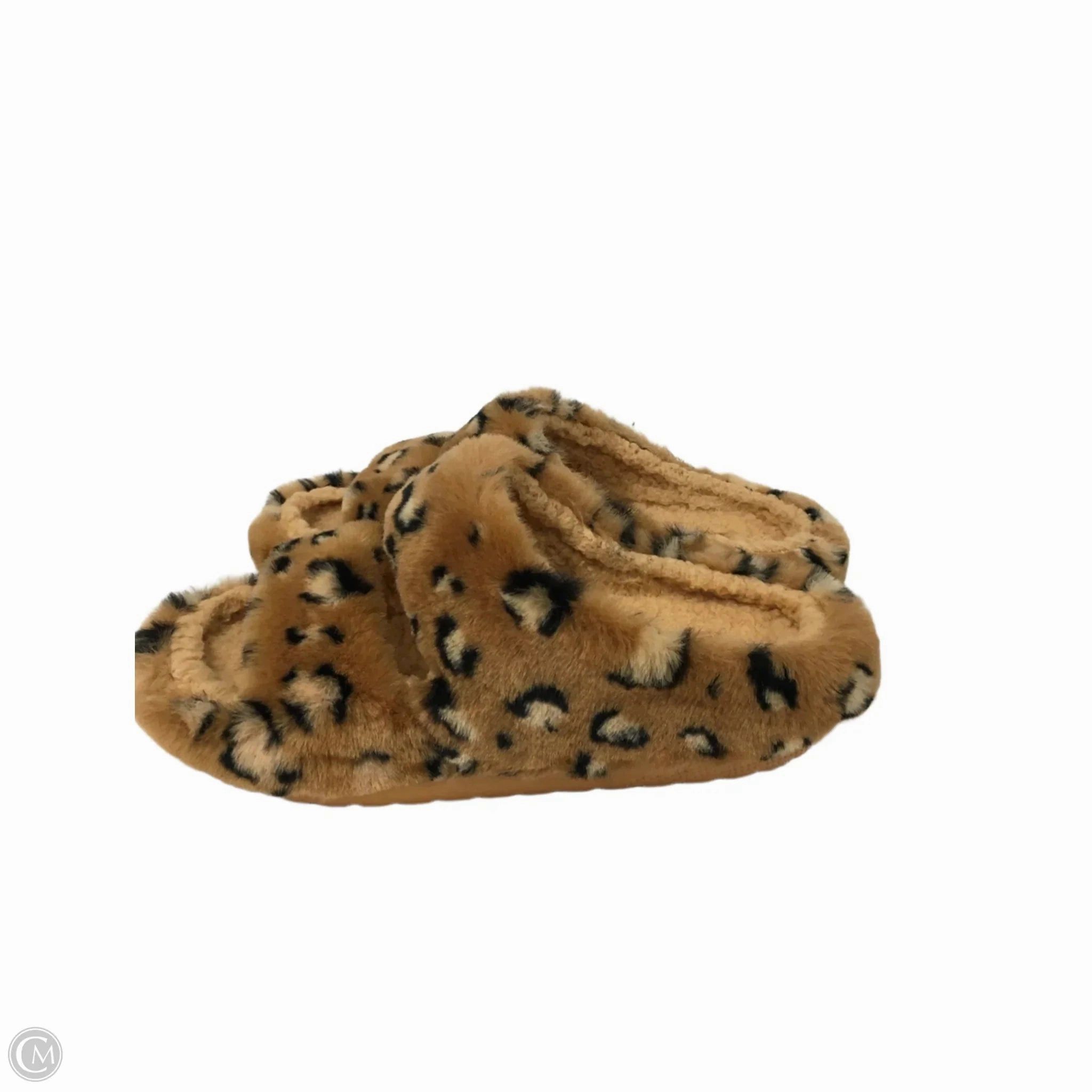 Sandals Flats By Crocs In Animal Print, Size: 9 Lightweight Clogs