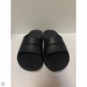 Sandals Flats By Crocs In Black, Size: 10 Crocs clogs with lightweight comfort