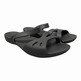 Sandals Flats By Crocs In Black, Size:11 Crocs clogs with lightweight comfort
