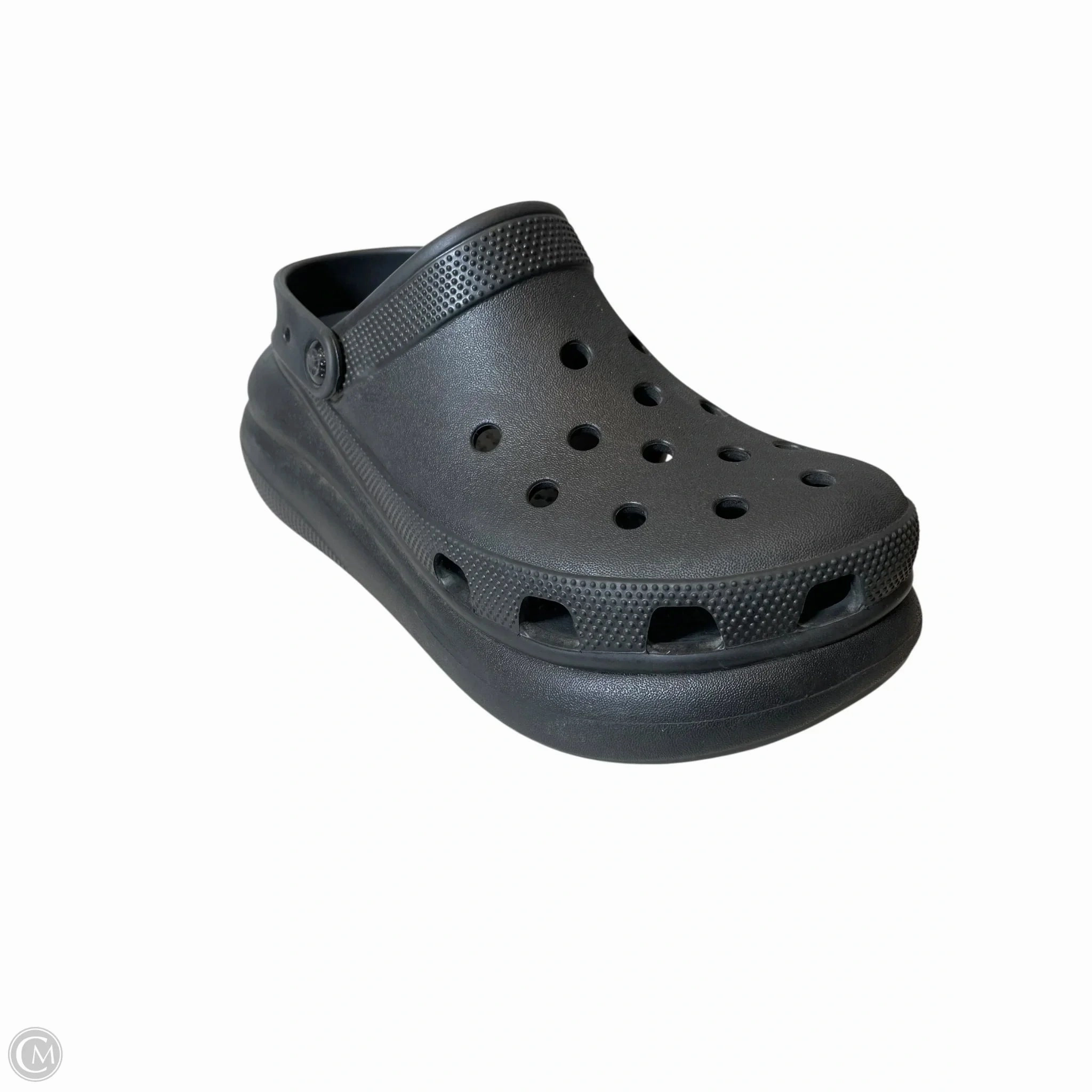 Sandals Heels Platform By Crocs In Black, Size: 11 Lightweight Clogs