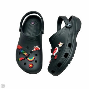 Sandals Sport By Crocs In Black, Size: 10 Crocs clogs with lightweight comfort