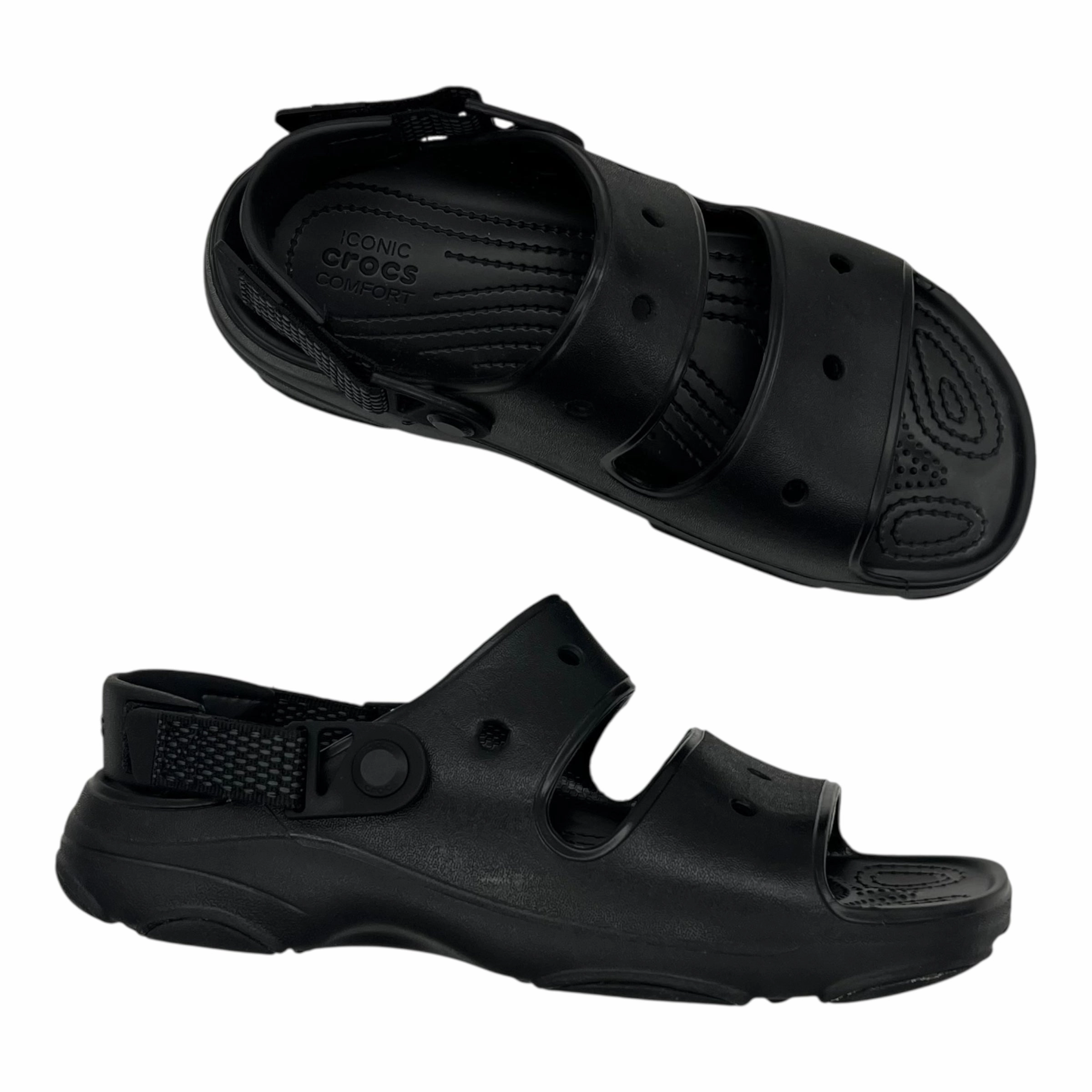 Sandals Sport By Crocs In Black, Size:10 Lightweight Clogs
