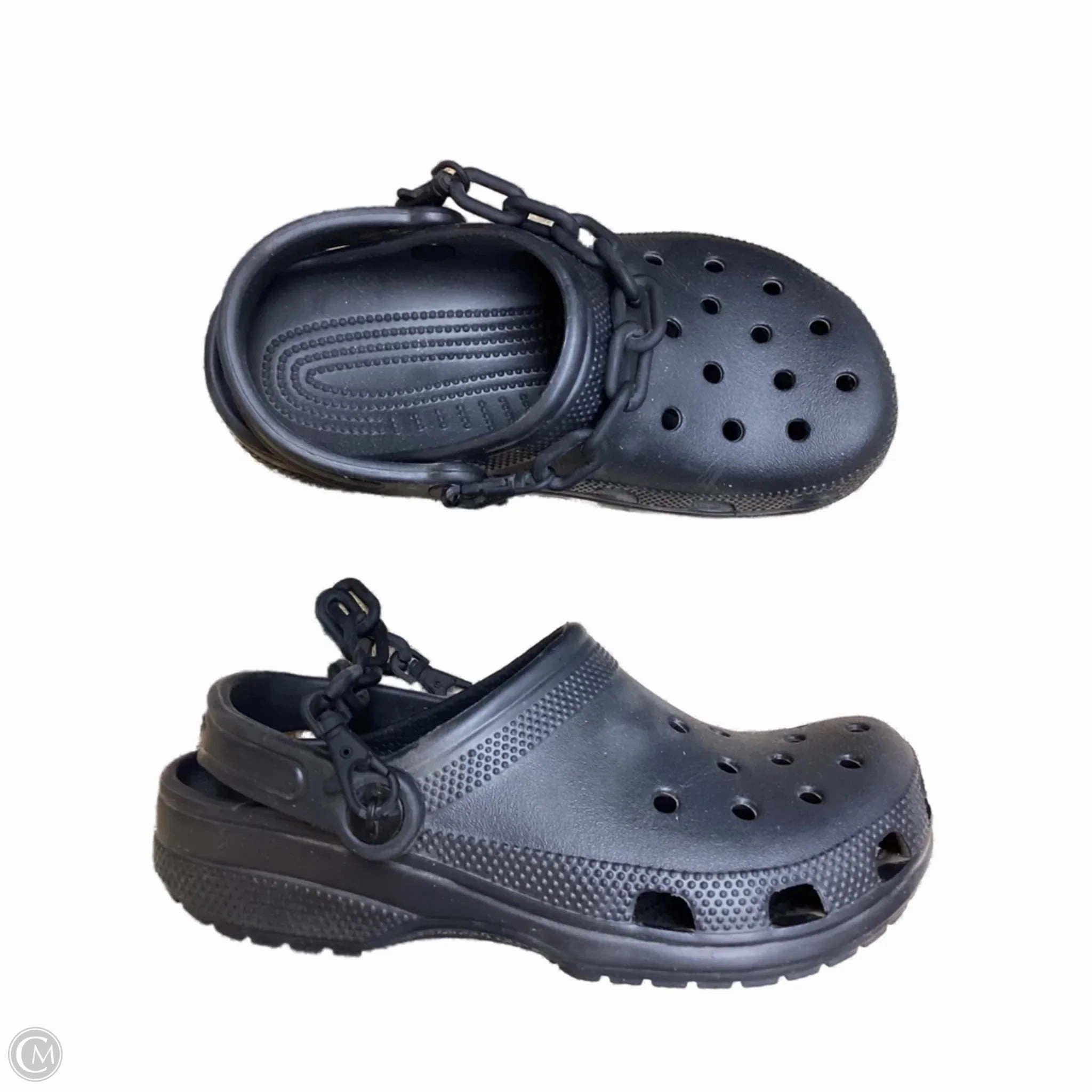Sandals Sport By Crocs In Black, Size: 6 Crocs clogs with lightweight comfort
