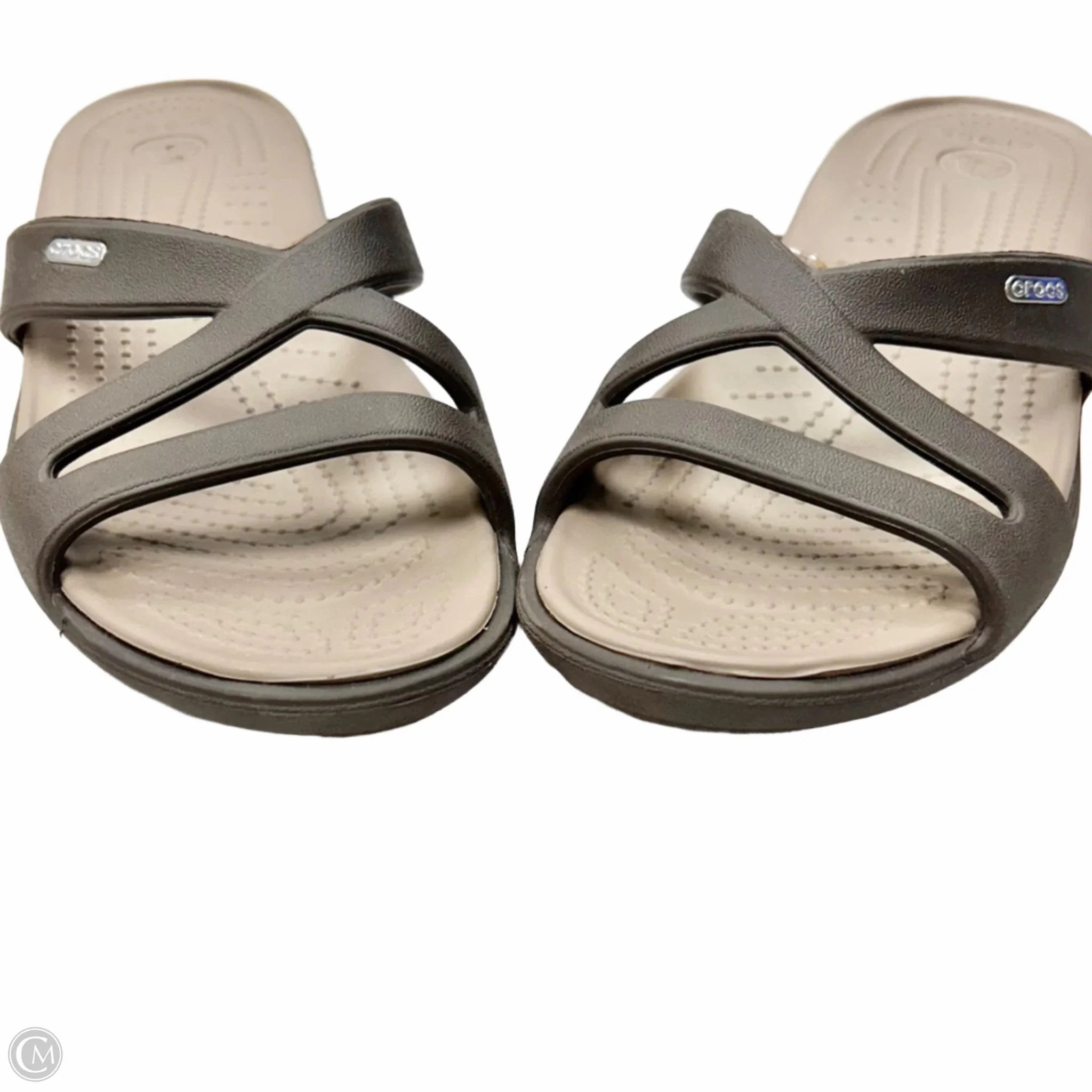 Sandals Sport By Crocs In Brown, Size: 10 Lightweight Clogs