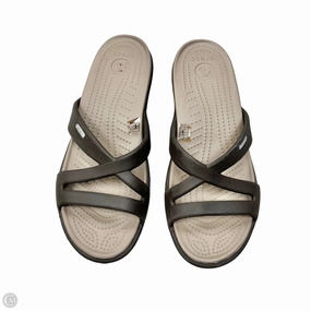 Sandals Sport By Crocs In Brown, Size: 10 Crocs clogs with lightweight comfort