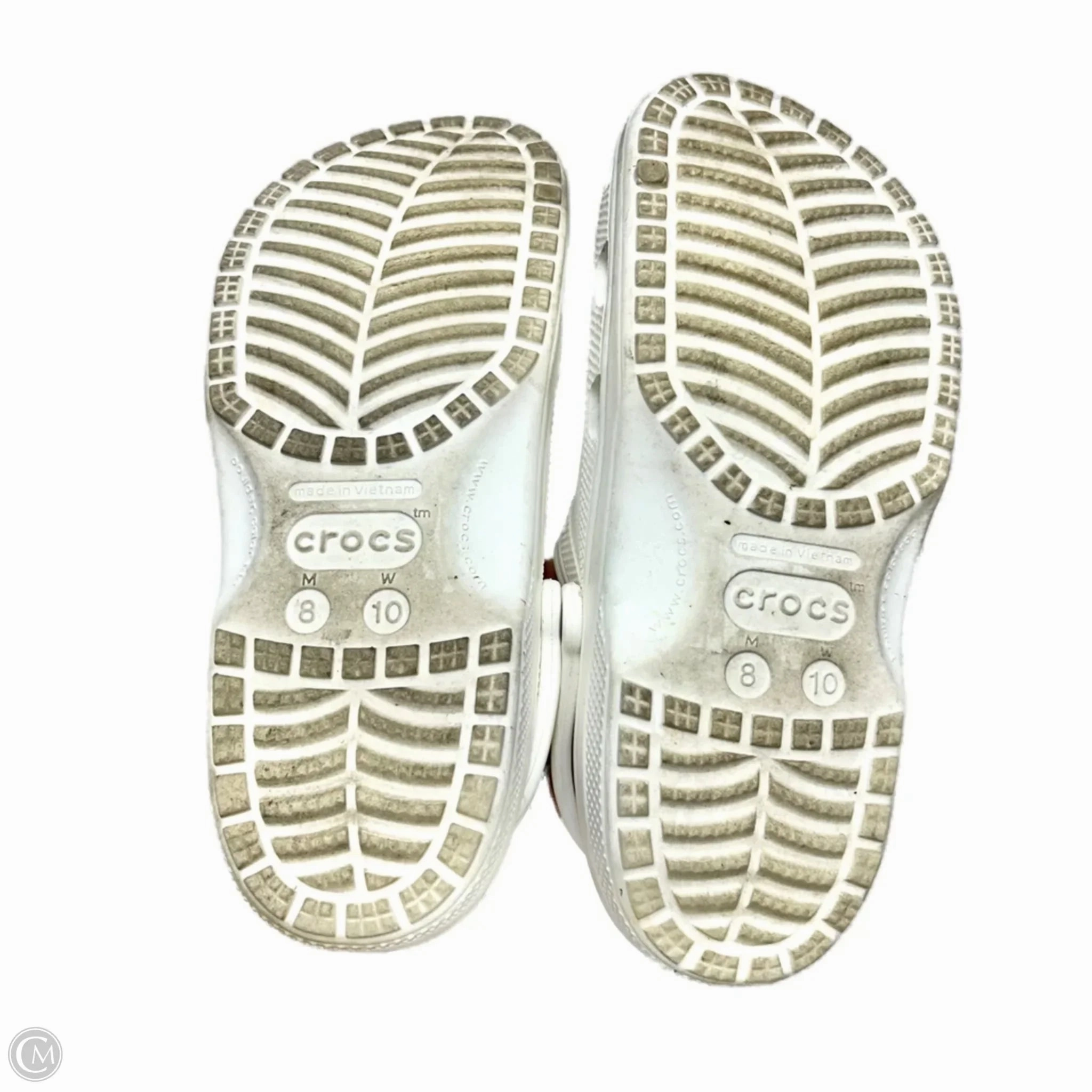 Sandals Sport By Crocs In White, Size: 10 Lightweight Clogs