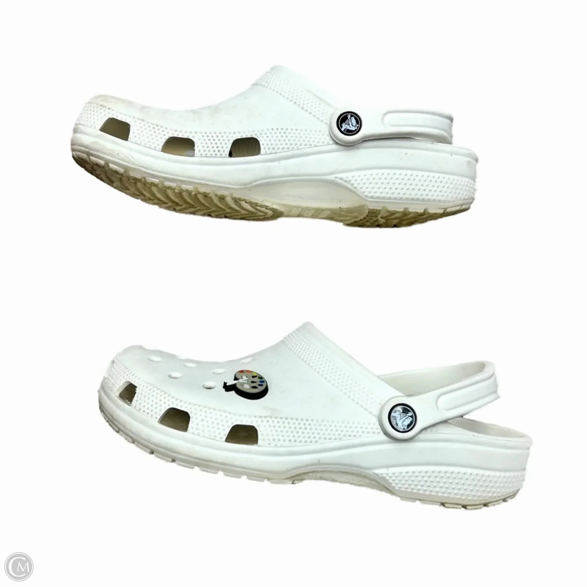 Sandals Sport By Crocs In White, Size: 10 Lightweight Clogs
