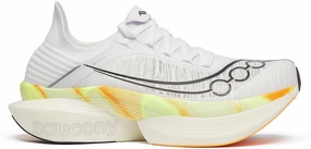 Saucony Endorphin Elite 2 Running Shoes - White Saucony running shoes with stability support