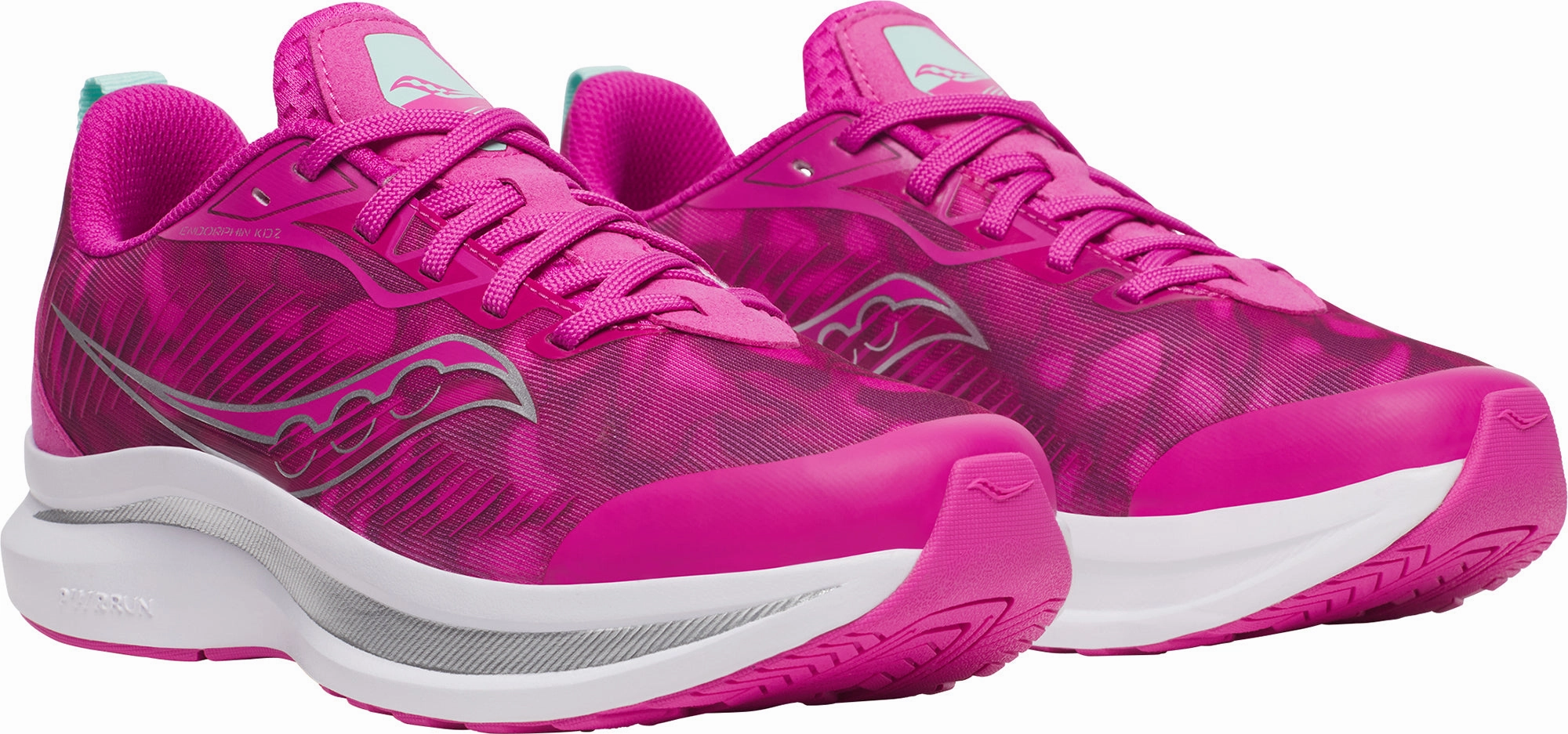 Saucony Endorphin KDZ Junior Running Shoes - Pink Trail Shoes