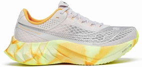 Saucony Endorphin Pro 4 Womens Running Shoes - Grey Saucony running shoes with stability support