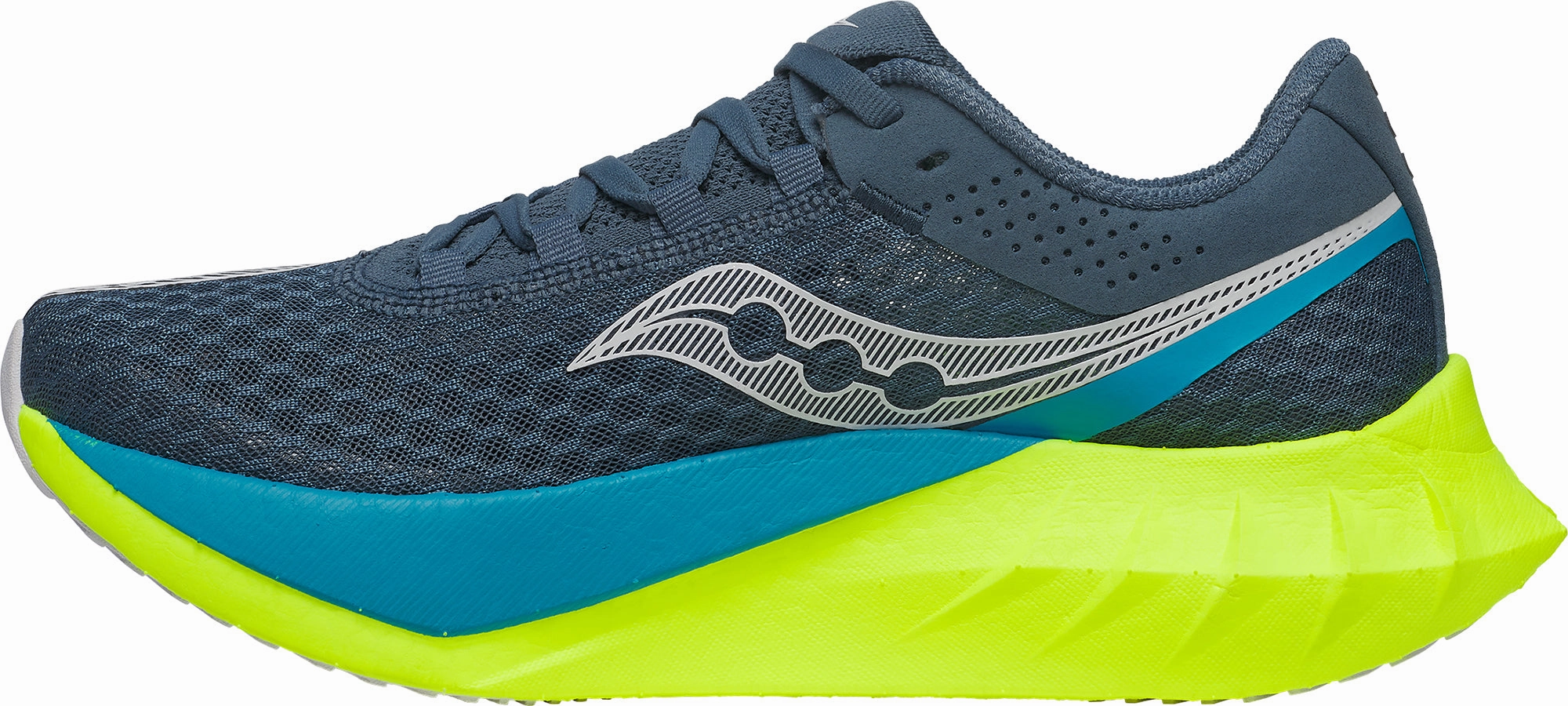Saucony Endorphin Pro 4 Womens Running Shoes - Navy Trail Shoes