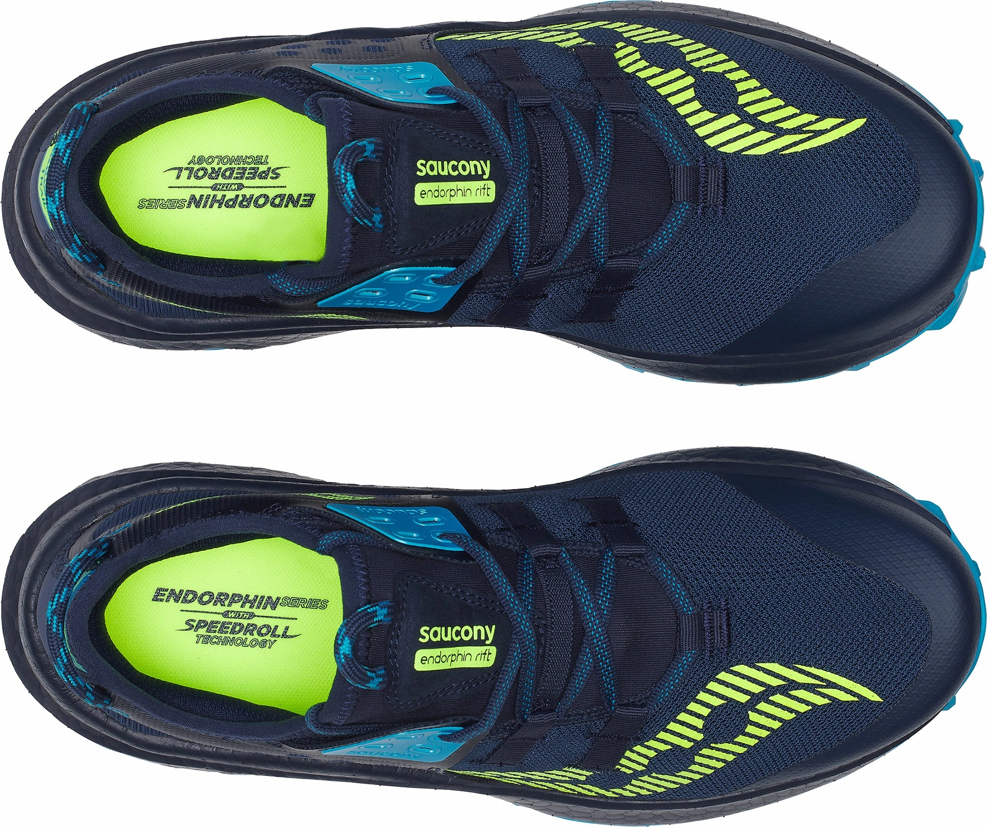 Saucony Endorphin Rift Mens Trail Running Shoes - Navy Trail Shoes