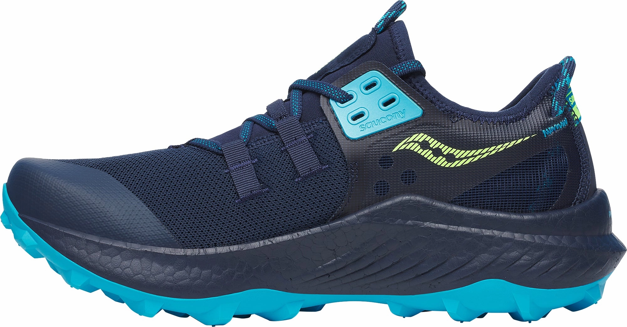 Saucony Endorphin Rift Mens Trail Running Shoes - Navy Trail Shoes