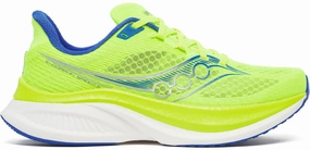 Saucony Endorphin Speed 5 Mens Running Shoes - Yellow Saucony running shoes with stability support