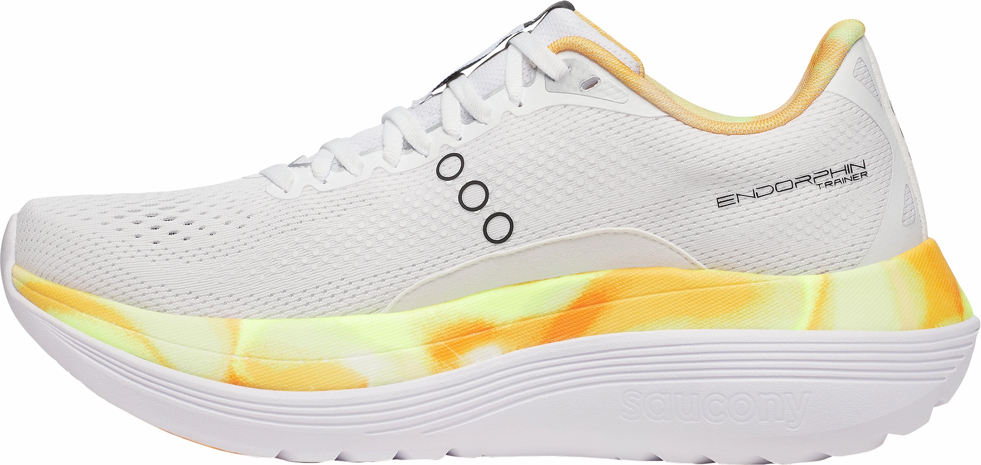 Saucony Endorphin Trainer Mens Running Shoes - White Trail Shoes
