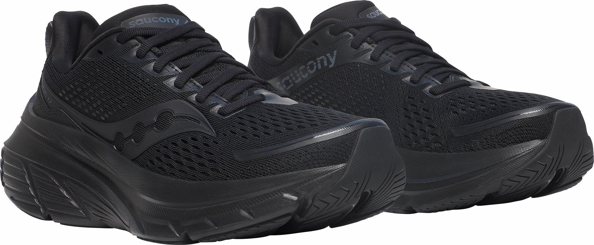 Saucony Guide 17 Womens Running Shoes - Black Trail Shoes