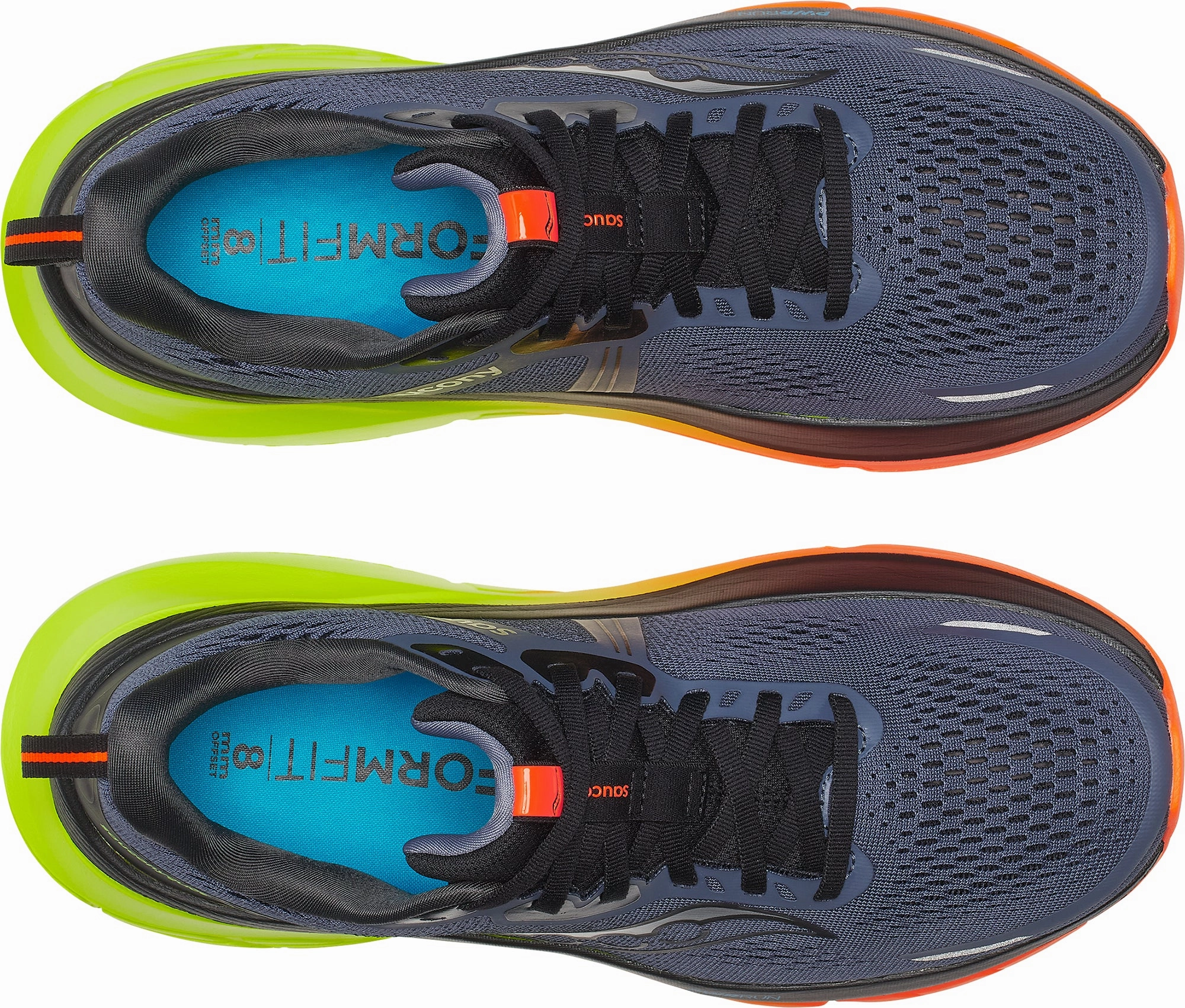 Saucony Guide 18 Mens Running Shoes - Grey Trail Shoes