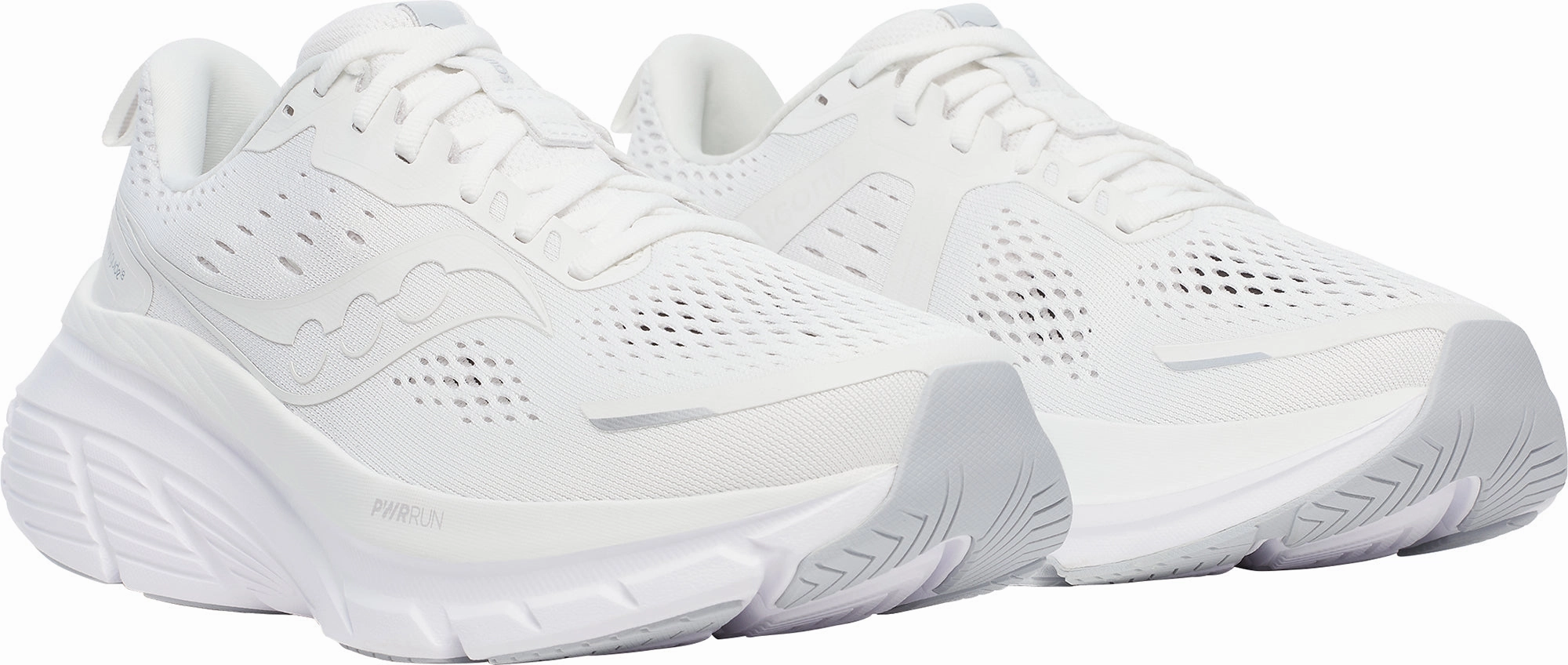 Saucony Guide 18 Mens Running Shoes - White Trail Shoes
