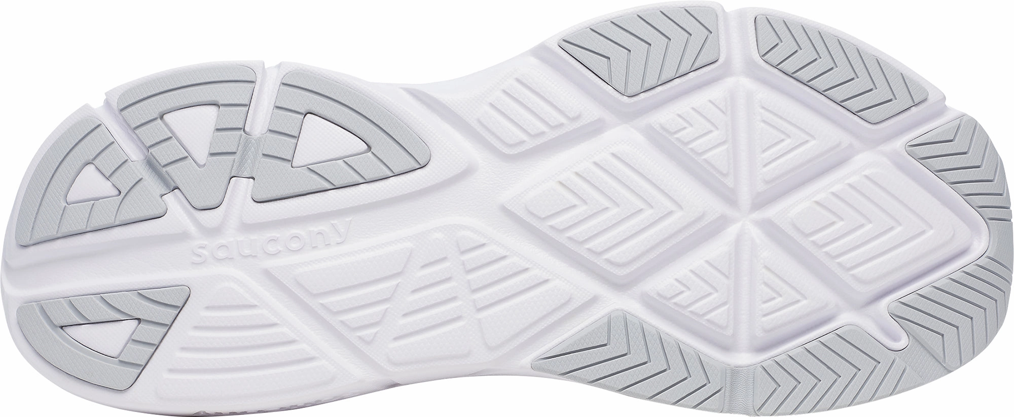 Saucony Guide 18 Mens Running Shoes - White Trail Shoes
