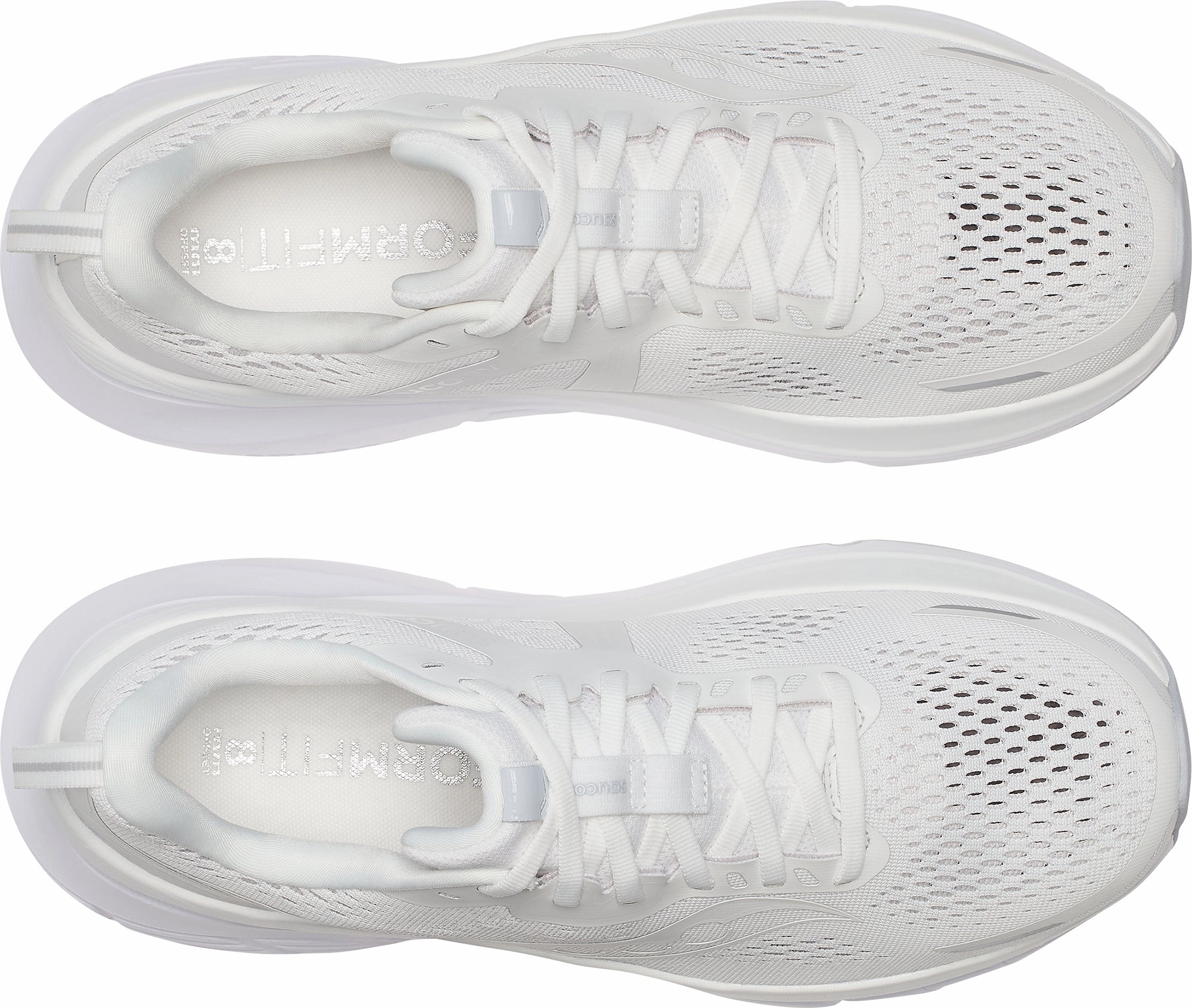Saucony Guide 18 Mens Running Shoes - White Trail Shoes