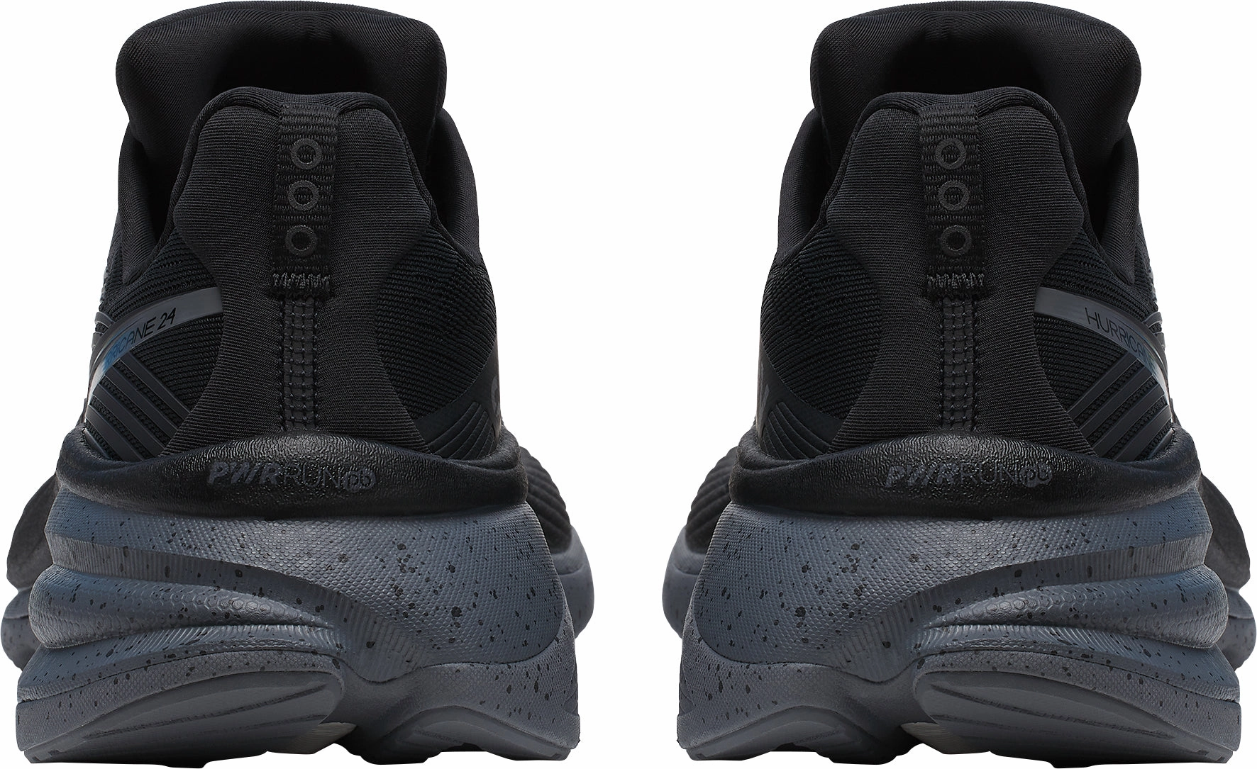 Saucony Hurricane 24 Mens Running Shoes - Black Trail Shoes