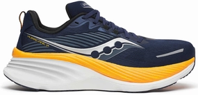 Saucony Hurricane 24 Mens Running Shoes - Navy Saucony running shoes with stability support