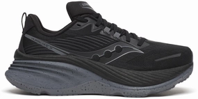 Saucony Hurricane 24 Womens Running Shoes - Black Saucony running shoes with stability support