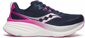 Saucony Hurricane 24 Womens Running Shoes - Blue Saucony running shoes with stability support