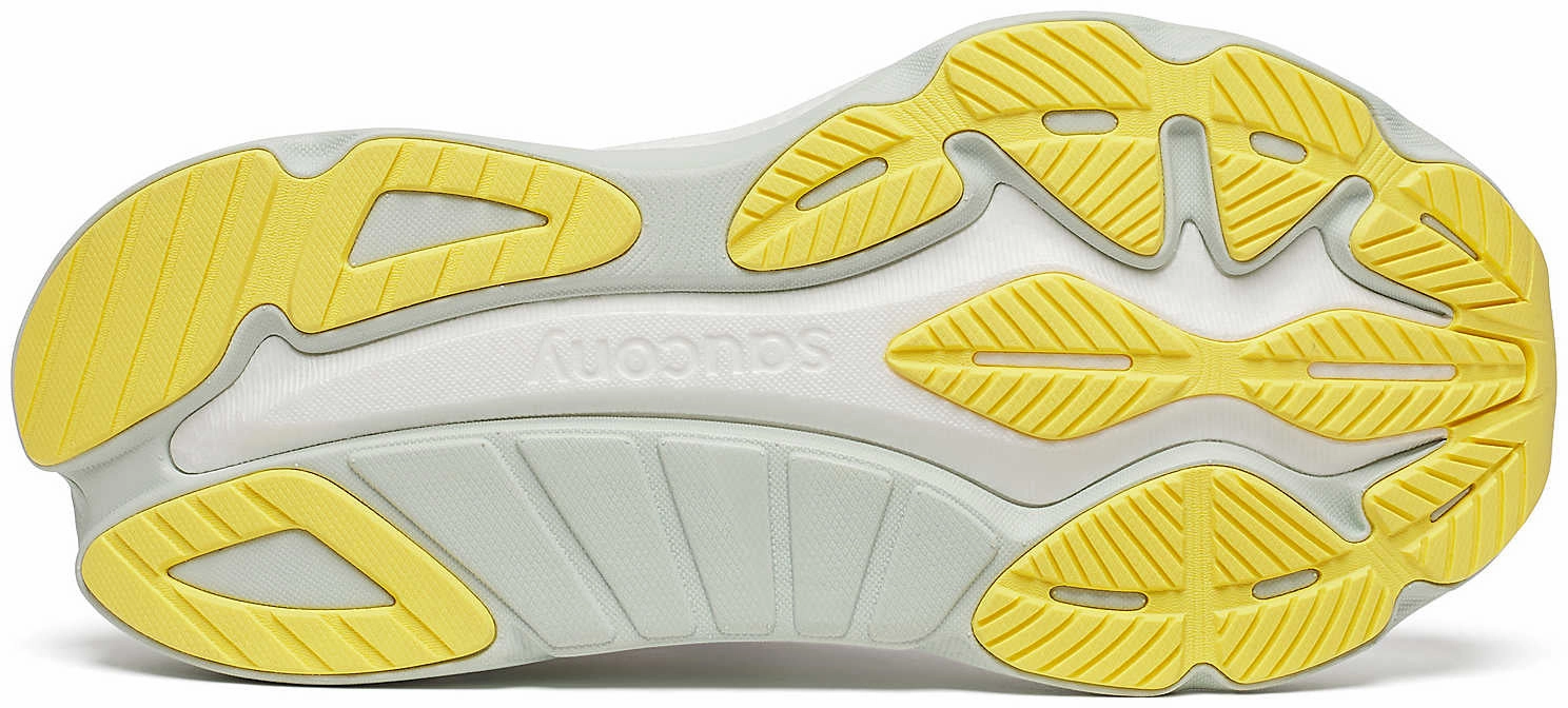 Saucony Hurricane 24 Womens Running Shoes - White Trail Shoes