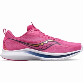 Saucony Kinvara 13 Mens Running Shoes - Pink Saucony running shoes with stability support