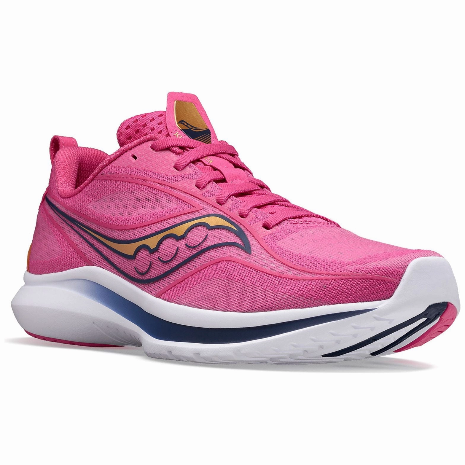 Saucony Kinvara 13 Mens Running Shoes - Pink Trail Shoes
