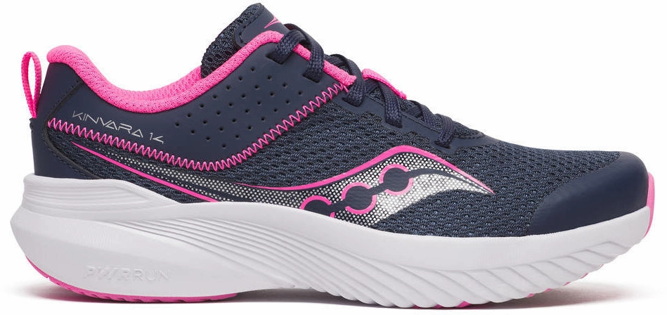 Saucony Kinvara 14 LTT Junior Running Shoes - Blue Saucony running shoes with stability support