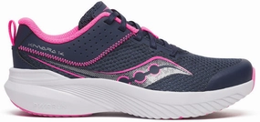 Saucony Kinvara 14 LTT Junior Running Shoes - Blue Saucony running shoes with stability support