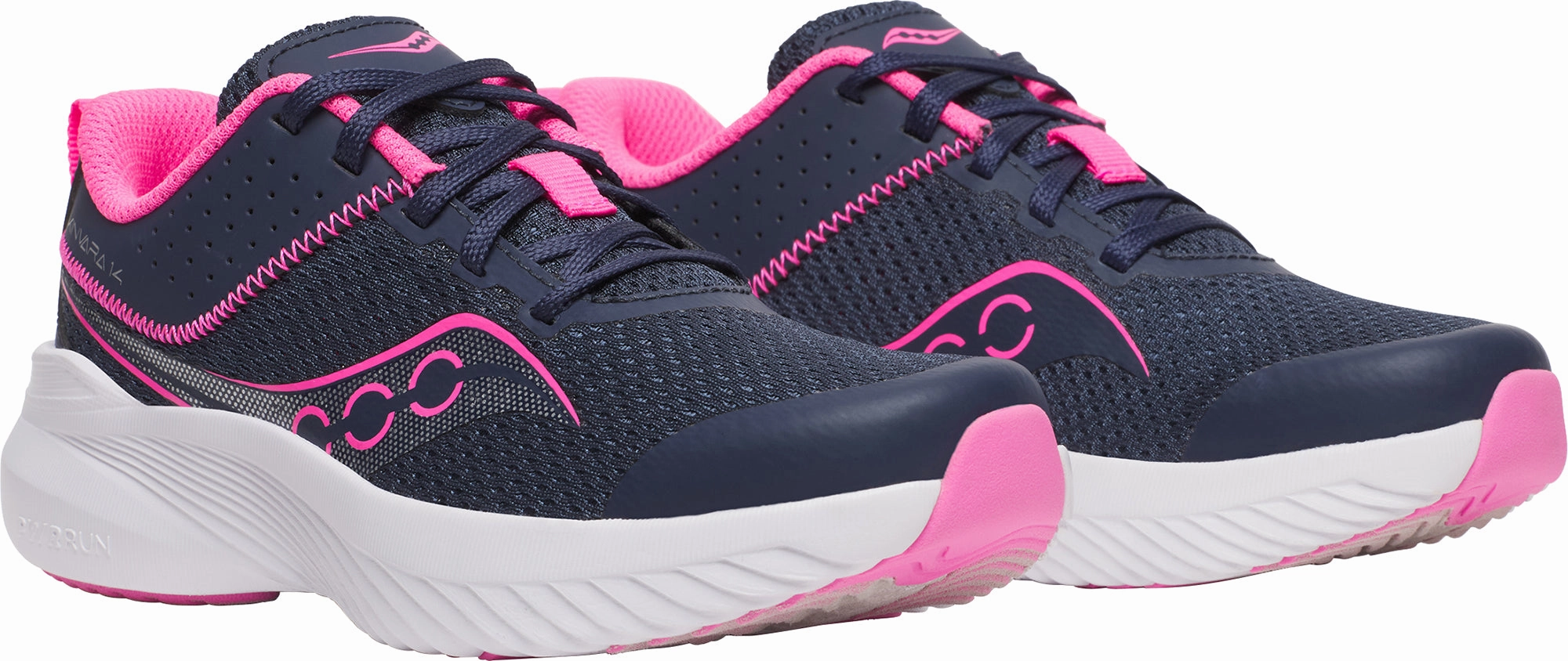 Saucony Kinvara 14 LTT Junior Running Shoes - Blue Trail Shoes