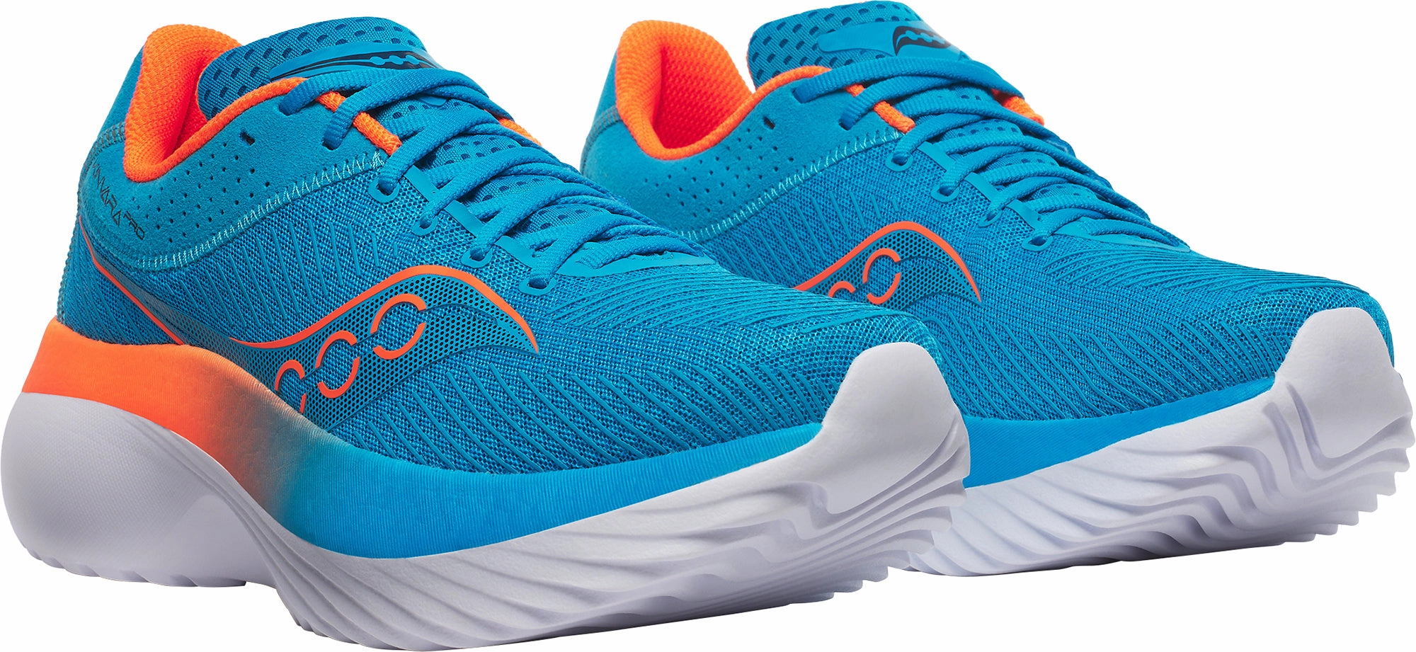 Saucony Kinvara Pro Mens Running Shoes - Blue Trail Shoes