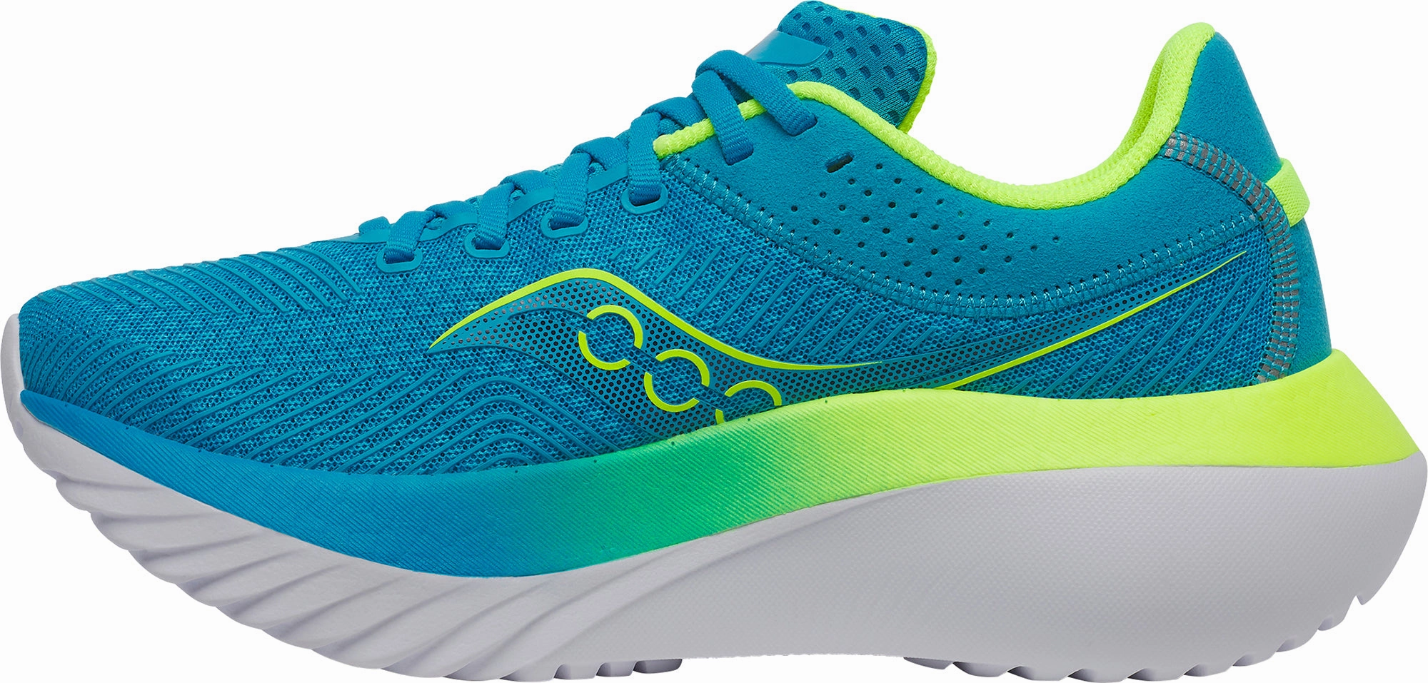 Saucony Kinvara Pro Womens Running Shoes - Blue Trail Shoes