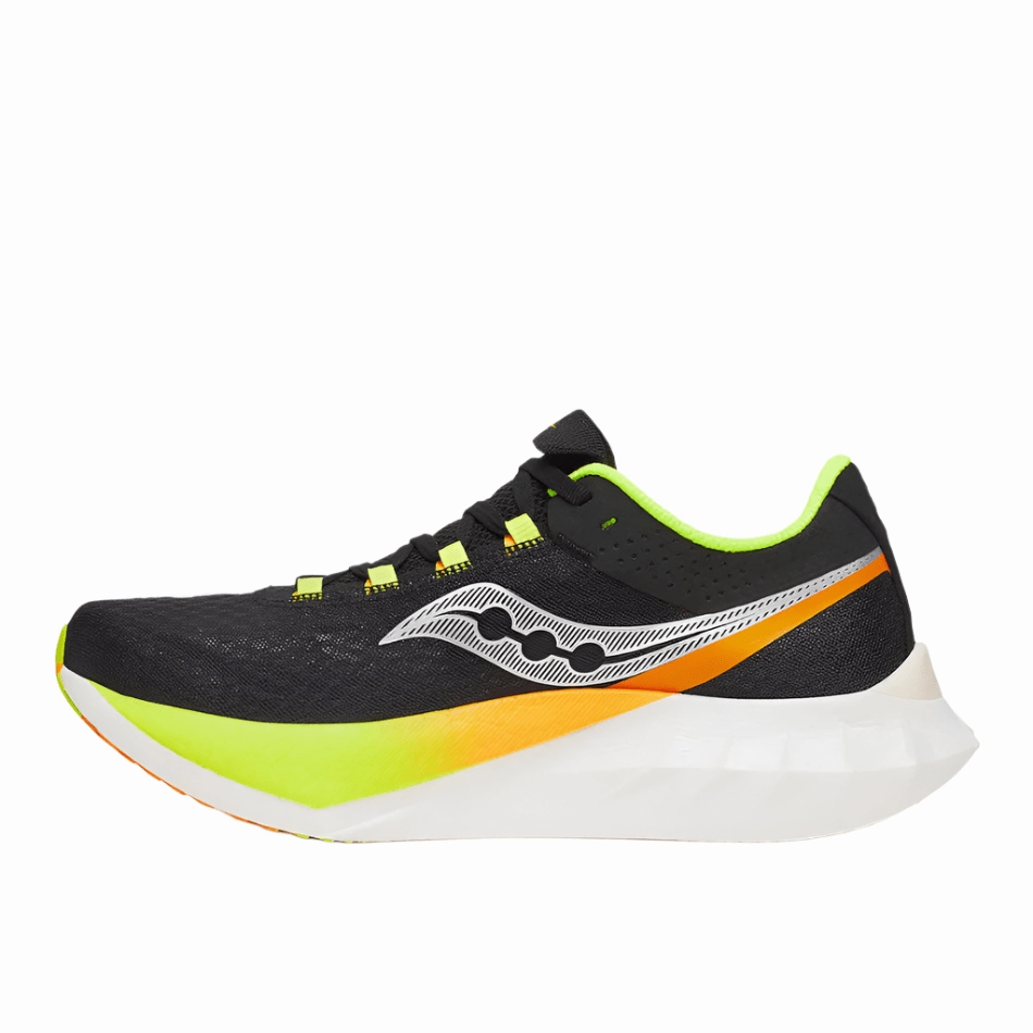 Saucony Men's Endorphin Pro 4 Running Shoes in Black/Vo2 AW25 Saucony versatile athletic footwear