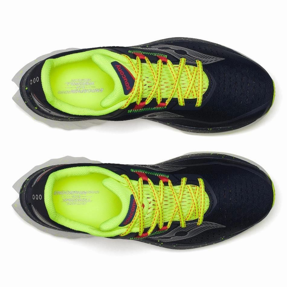 Saucony Men's Endorphin Speed 4 Running Shoes in Navy/Pepper SS25 Saucony versatile athletic footwear