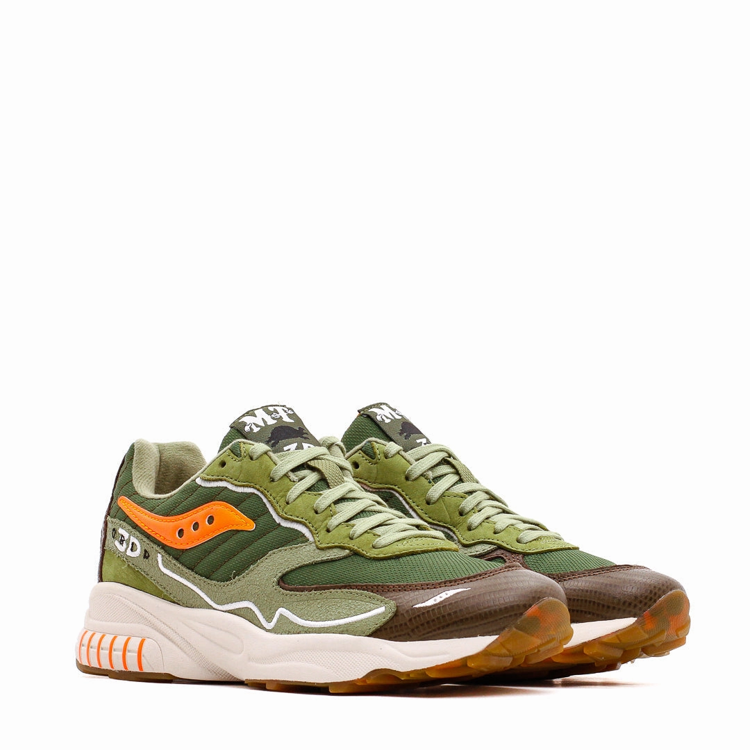 Saucony Men x Maybe Tomorrow 3D Grid Hurricane Tortoise S70682-1 Saucony high-speed running shoes