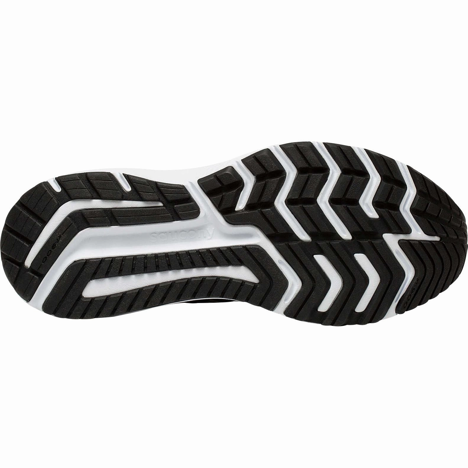 Saucony Omni 20 WIDE FIT Mens Running Shoes - Black Trail Shoes