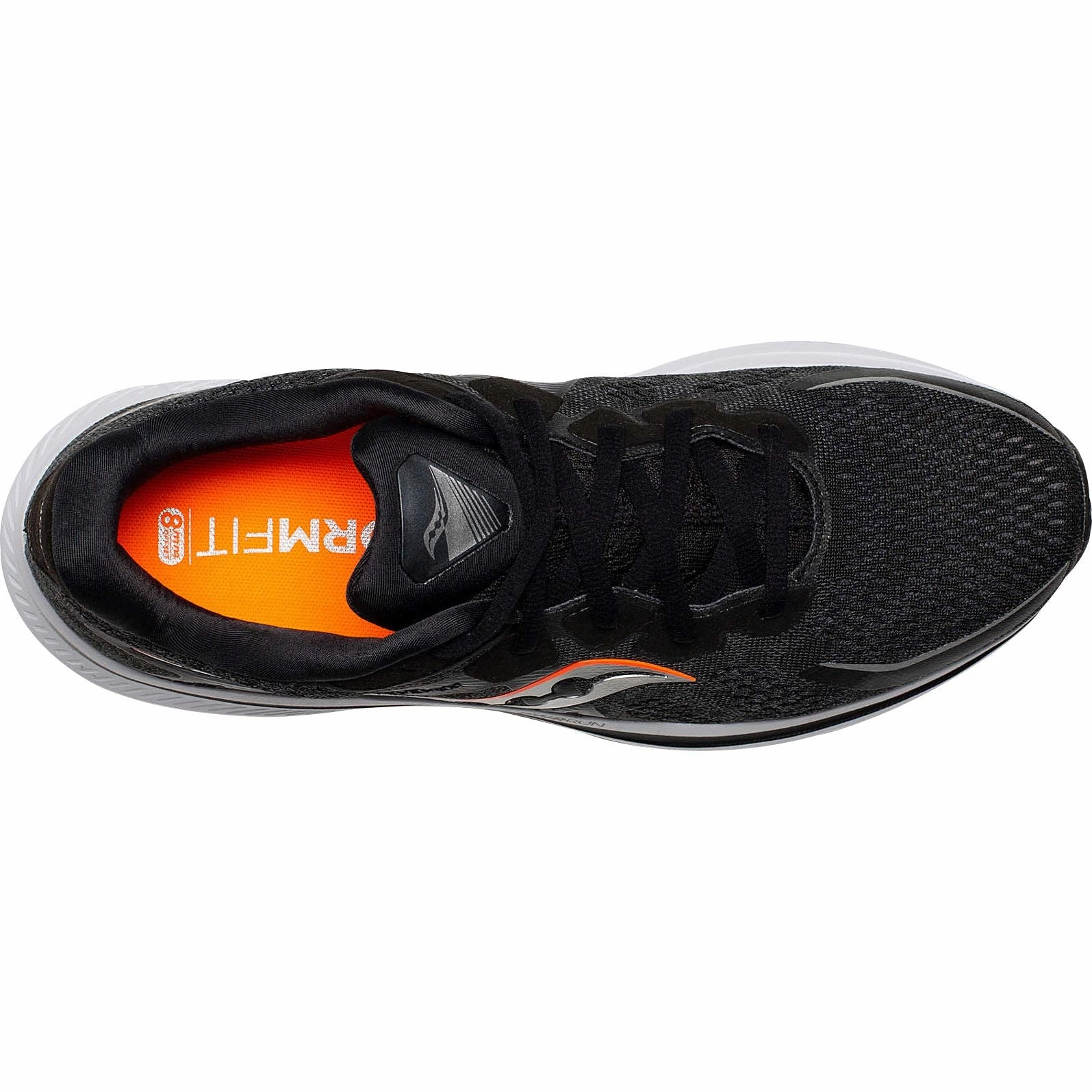 Saucony Omni 20 WIDE FIT Mens Running Shoes - Black Trail Shoes