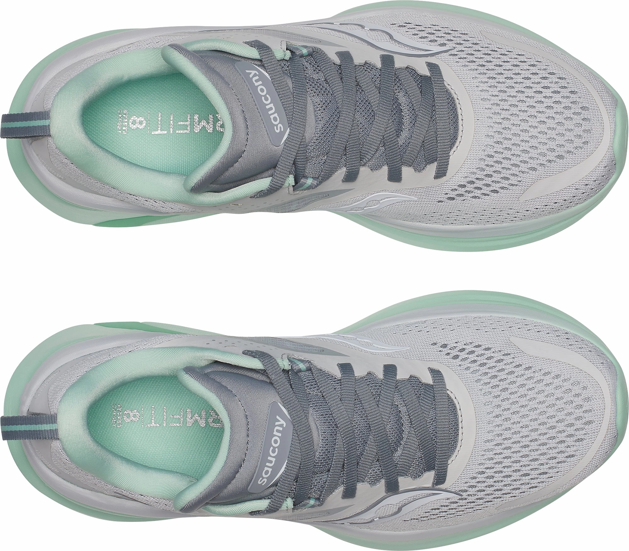 Saucony Omni 22 Womens Running Shoes - Grey Trail Shoes