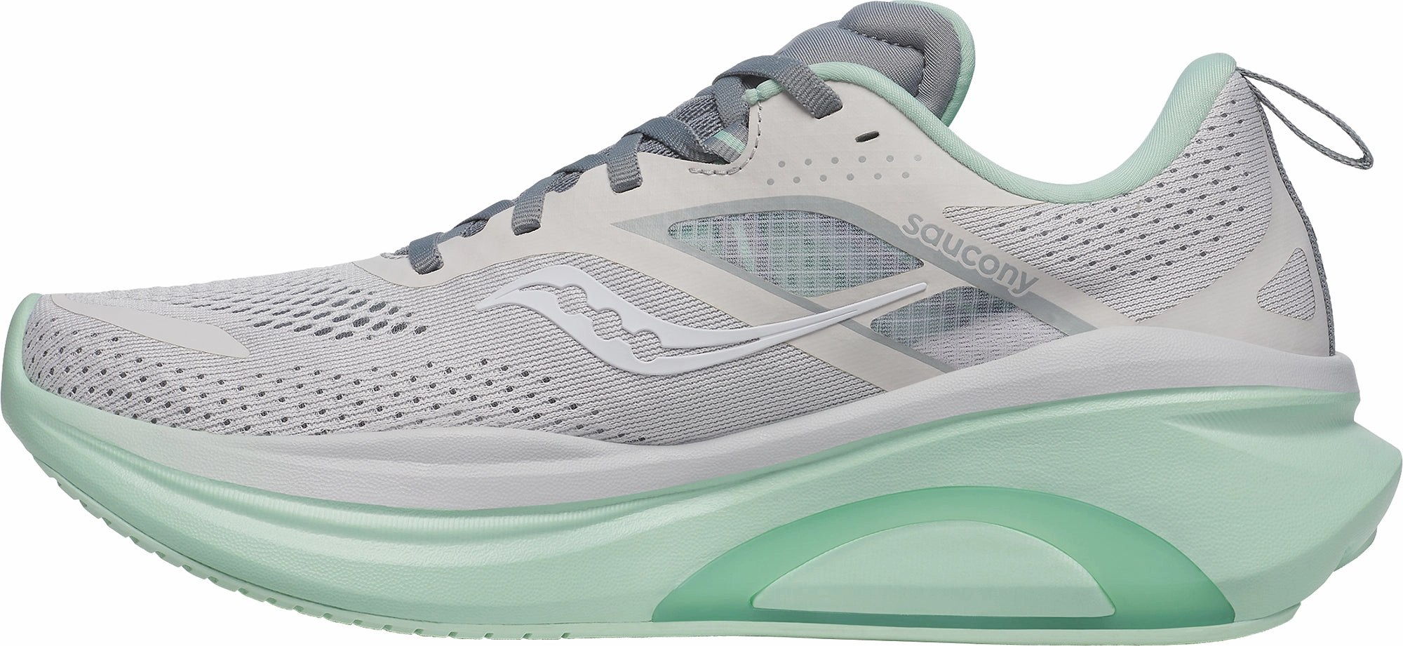 Saucony Omni 22 Womens Running Shoes - Grey Trail Shoes
