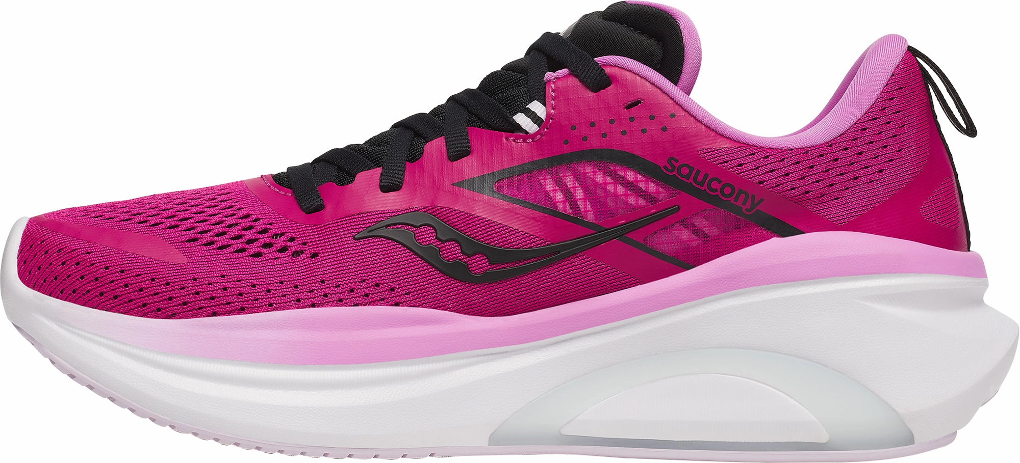 Saucony Omni 22 Womens Running Shoes - Pink Trail Shoes