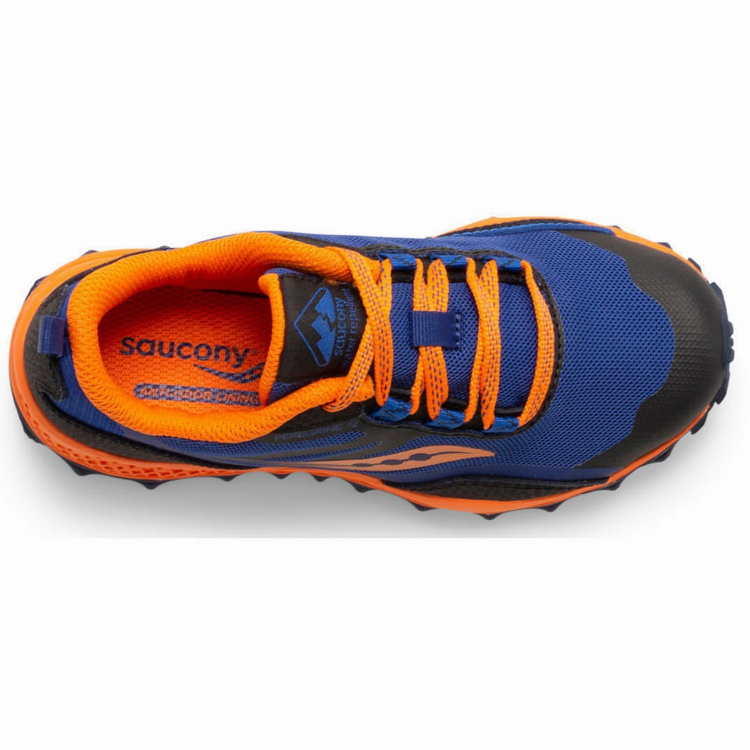 Saucony Peregrine 12 Shield Junior Trail Running Shoes - Navy Trail Shoes