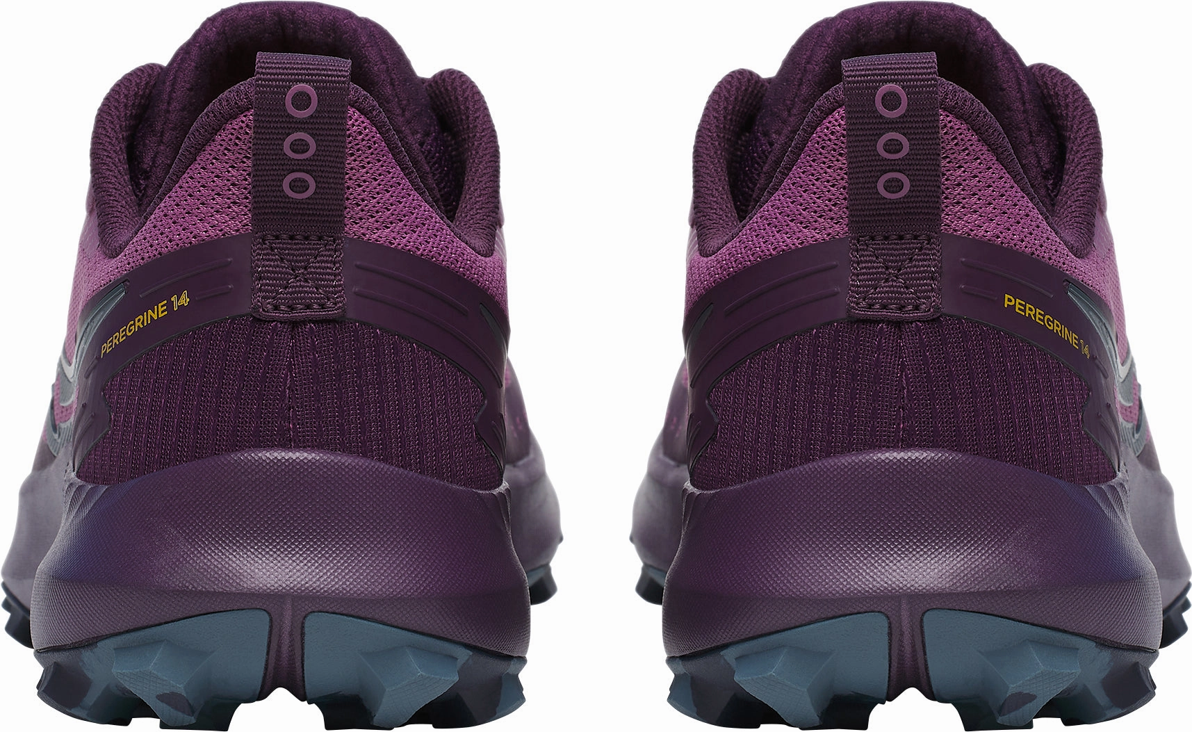 Saucony Peregrine 14 Womens Trail Running Shoes - Purple Trail Shoes